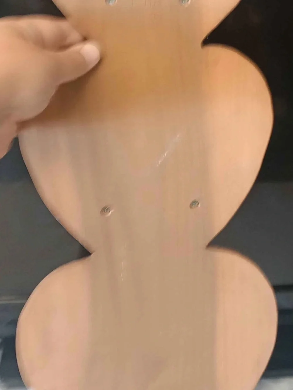 Heart-Shaped Wooden Wall Display Shelf‎ - Pink